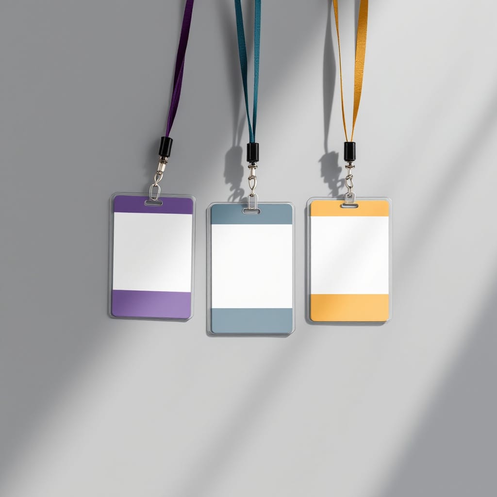 Carnets de PVC de colores con cordón colgante